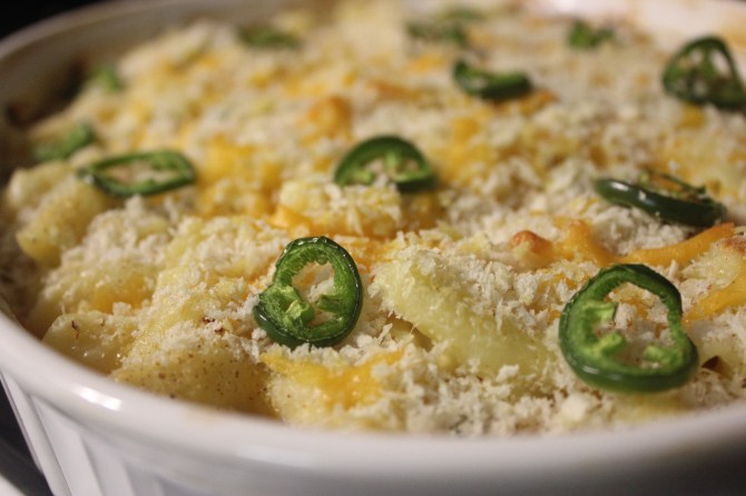 Jalapeno Popper Mac N Cheese Recipe - Copyright 2014 Tanaya Ghosh