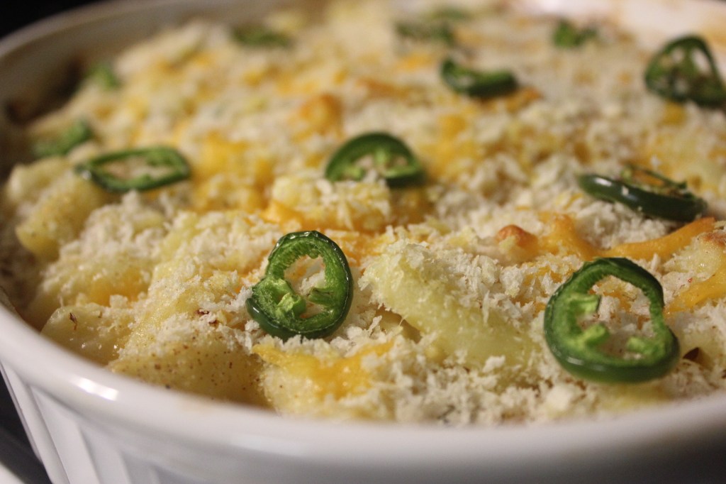 Jalapeno Popper Mac N Cheese Recipe - Copyright 2014 Tanaya Ghosh