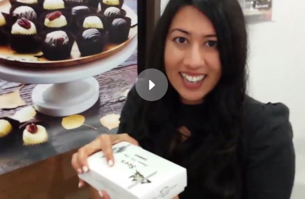 Check out this 1-minute video to go behind the counter with me at the newest See's Candies location!