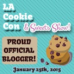 L.A. Cookie Con Official Blogger Badge Tanaya's Table