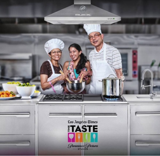 The Taste LA Times Ma Baba Me Family Photo Chefs Cooking - Copy