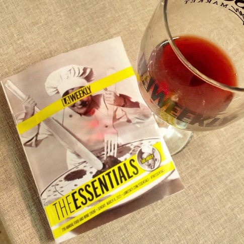 Tanayas Table LA Weekly The Essentials Logo Wine